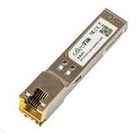 MikroTik SFP konvertor na metaliku 10/100/1000M, RJ-45, až 100m