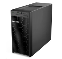 DELL SRV PowerEdge T150/4x3.5'' Cabled/E-2334/16GB/1x2TB HDD/H355/2xGLAN/ iDRAC9 basic/3Yr Basic NBD