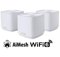 ASUS ZenWiFi XD5 3-pack Wireless AX3000 Dual-band Mesh WiFi 6 System, white