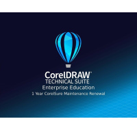 CorelDRAW Technical Suite Education Enterprise 1 Year CorelSure Maintenance(251+) EN/DE/FR/ES/BR/IT/CZ/PL/NL