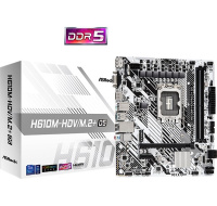 ASRock MB Sc LGA1700 H610M-HDV/M.2+ D5, Intel H610, 2xDDR5, 1xDP, 1xHDMI, 1xVGA, mATX