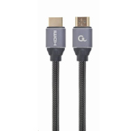 GEMBIRD Kabel HDMI 2.0, 2m, opletený, černý, blister