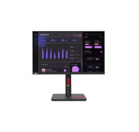 LENOVO LCD T24i-30 - 23.8”,IPS,matný,16:9,1920x1080,178/178,4ms/6ms,250cd/m2,1000:1,VGA,DP,HDMI,4xUSB,VESA,Pivot