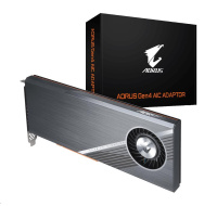 GIGABYTE AORUS AIC ADAPTOR M.2 X16 GEN 4 CARD  (4x M.2 NVMe SSD)