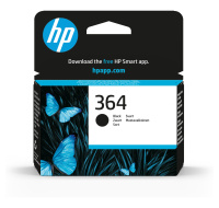 HP 364 Black Ink Cart, 6 ml, CB316EE (250 pages)