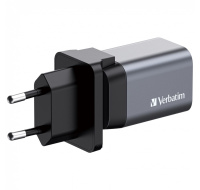 VERBATIM GaN Nabíječka do sítě GNC-35, 35W, 1x USB-C, 1x USB