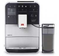 Melitta Barista TS Smart F85/0-101 automatický kávovar, 1450 W, vestavěný mlýnek, nádoba na mléko, SMART, stříbrný