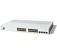 Cisco Catalyst switch C1300-24FP-4G (24xGbE,4xSFP,24xPoE+,375W) - REFRESH