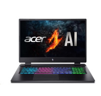 ACER NTB Nitro 17 (AN17-42-R0X0), Ryzen9 8945HS,17,3" QHD,32GB,1024GB SSD,GeForce RTX 4070,W11H,Black