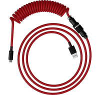 HyperX USB-C Coiled Cable Red-Black - Příslušenství ke klávesnici