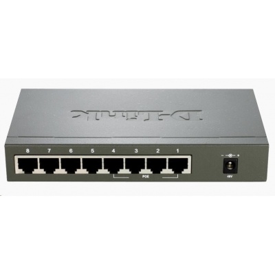 D-Link DES-1008PA 8-port 10/100 Desktop Switch with 4 PoE Ports