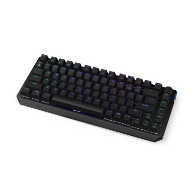 Endorfy herní klávesnice Thock 75% W. Black / bezdrátová / black switch / mechanická / CZ layout / černá RGB