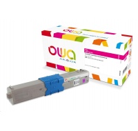 OWA Armor toner pro OKI C301, C321, MC332, MC342, 1500p, 44973534, červená/magenta