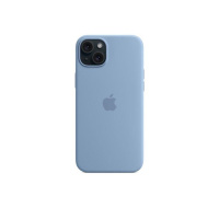 APPLE iPhone 15 Plus Silicone Case with MagSafe - Winter Blue