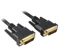 PREMIUMCORD Kabel DVI - DVI propojovací 10m (DVI-D, M/M, dual link)