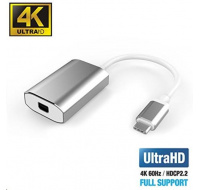 PremiumCord Adaptér USB-C na mini DisplayPort, rozlišení 4K*2K@60Hz