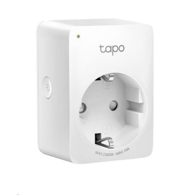 TP-Link Tapo P100(1-pack)(EU) chytrá WiFi mini zásuvka (2300W,10A,2,4 GHz,BT)