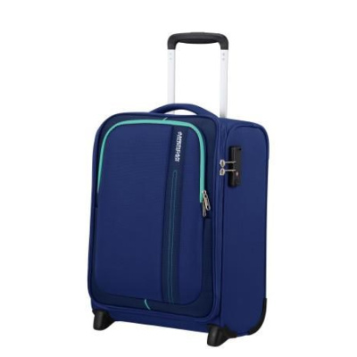 American Tourister Sea Seeker Upright Underseater TSA Combat Navy