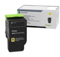 Lexmark žlutý Extra High capacity toner C240X40 pro C2425dw, C2535dw, MC2425adw, MC2535adwe, MC2640adwe - 3 500 str