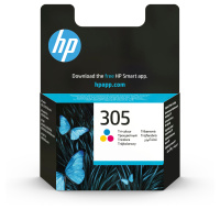 HP 305 Tri-color Original Ink Cartridge (100 pages)