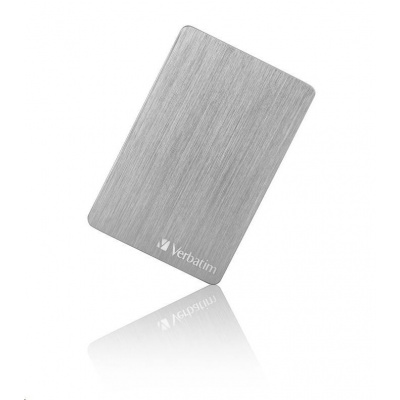 VERBATIM Externí HDD 2TB Store 'n' Go ALU Slim Portable Hard Drive USB 3.2, Space gray