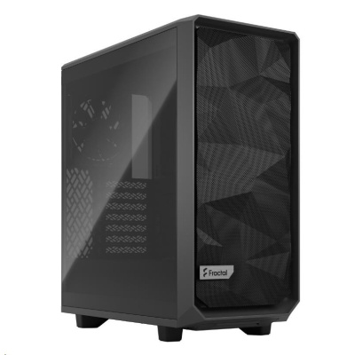 FRACTAL DESIGN skříň Meshify 2 Gray TG Light Tint, USB 3.1 Type-C, 2x USB 3.0, bez zdroje, E-ATX