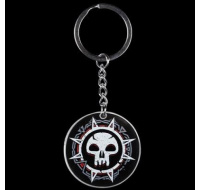 Konix Magic: The Gathering "Black Mana" Metal Keychain