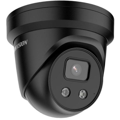 HIKVISION DS-2CD2346G2-IU(BLACK)(2.8mm)(C) 4MPix IP Turret AcuSense kamera; IR 30m, IP67, mikrofon, černá