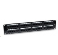 Intellinet Patch panel 48 port Cat5e, UTP, 2U , černý