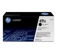 HP 49X Black LJ Toner Cart, Q5949X (6,000 pages)