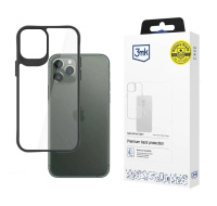 3mk Satin Armor Case+ pro Apple iPhone 11 Pro, čirá