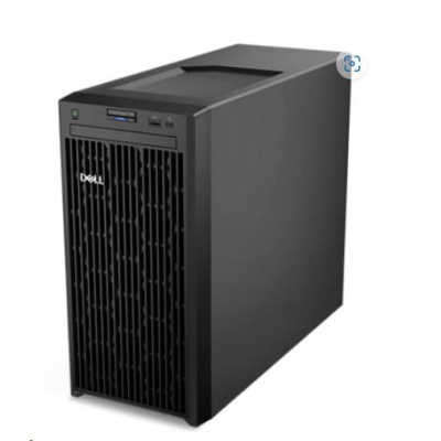 DELL SRV PowerEdge T150/ 4x3.5' cabled/ E-2314/ 16GB/ 1x2TB HDD/ H355/ iDRAC9 basic/ 3Yr Basic NBD