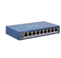 HIKVISION DS-3E1309P-EI, Smart managed switch 8x 100TX PoE + 1x Gb uplink, 110W, Super PoE