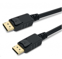 PREMIUMCORD DisplayPort 1.3/1.4 přípojný kabel M/M, zlacené konektory, 3m