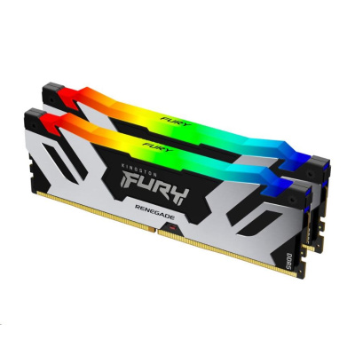 KINGSTON DIMM DDR5 32GB (Kit of 2) 7200MT/s CL38 FURY Renegade RGB XMP