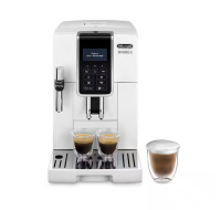 DeLonghi ECAM 350.35.W Dinamica plnoautomatický kávovar, 1450 W, 15 bar, LCD displej, bílá