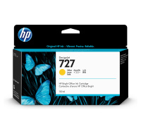 HP 727 Yellow Ink Cart, 130 ml, B3P21A