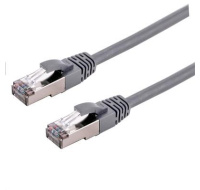 C-TECH kabel patchcord Cat6a, S/FTP, šedý, 3m