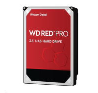 BAZAR - WD RED Pro NAS WD142KFGX 14TB, SATA III 3.5", 512MB 7200RPM, 255MB/s, CMR Rozbaleno