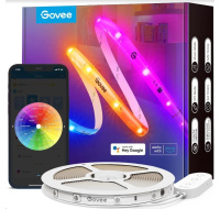 Govee WiFi RGBIC Smart PRO LED pásek 10m - extra odolný - poškozený obal (Komplet)