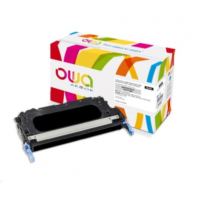 OWA Armor toner pro HP Color Laserjet 3600, 3800, CP3505, 6000 Stran, Q6470A, černá/black