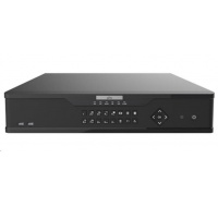 Uniview NVR, 16 kanálů, H.265, 4x HDD, 12Mpix (384Mbps/384Mbps), HDMI+VGA Full HD, ONVIF, 3x USB, audio