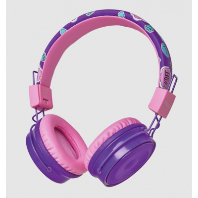 TRUST bezdrátová sluchátka Comi Bluetooth Wireless Kids Headphones, purple/fialová