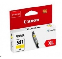 Canon CARTRIDGE CLI-581XL žlutá pro PIXMA TS915x, TS815x, TS615x, TS515x, TR8550, TR7550