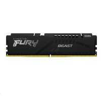 KINGSTON DIMM DDR5 32GB 6000MT/s CL36 FURY Beast Černá EXPO