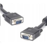 PREMIUMCORD Kabel VGA propojovací 20m (SVGA, HD15M/M, dvojité stínění, feritová jádra)