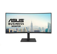 ASUS LCD 34" VA34VCPSR Docking Monitor, WQHD, 1500R Curvature, PD 96W, RJ45, USB hub, Low Blue Light, Flicker Free