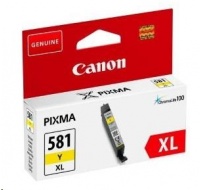 Canon CARTRIDGE PGI-580XL žlutá pro PIXMA TS615x, TS625x, TS635x, TR7550, TS815x (518 str.)