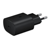 Samsung cestovní nabíječka EP-TA800EBE, PD, Fast charging, USB-C, 25 W, černá, (bulk)