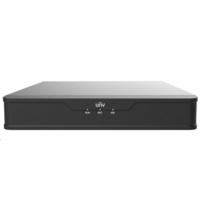 Uniview NVR, 16 kanálů, H.265, 1x HDD (max 6TB), 8Mpix (64Mbps/64Mbps), HDMI, VGA, 1xUSB 2.0, 1x USB 3.0, audio
